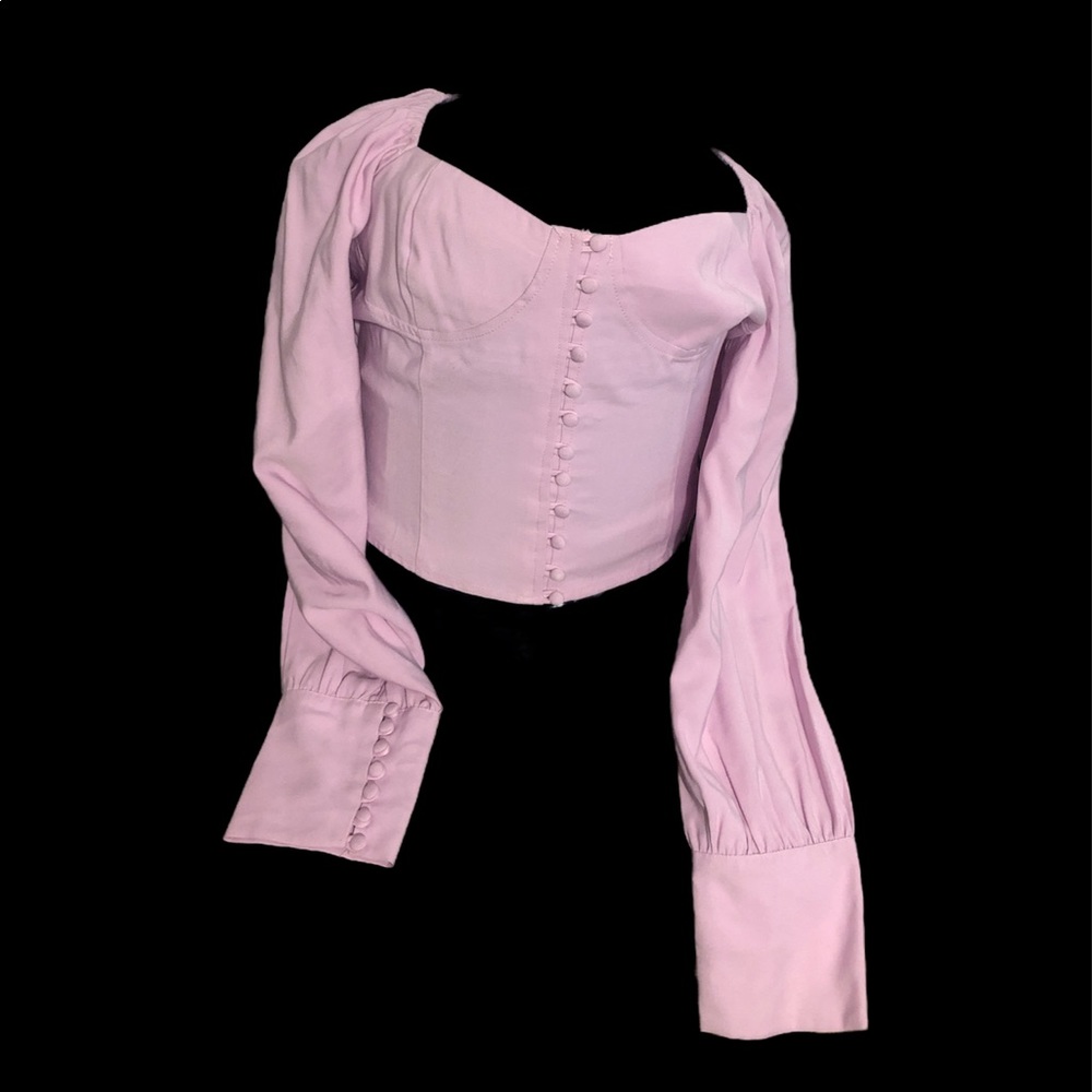 Long sleeve Forever 21 size L Color pink